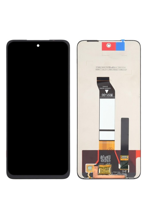 Schermo per Xiaomi Redmi Note 10 5G vetro touch LCD compatibile al 100% - nero