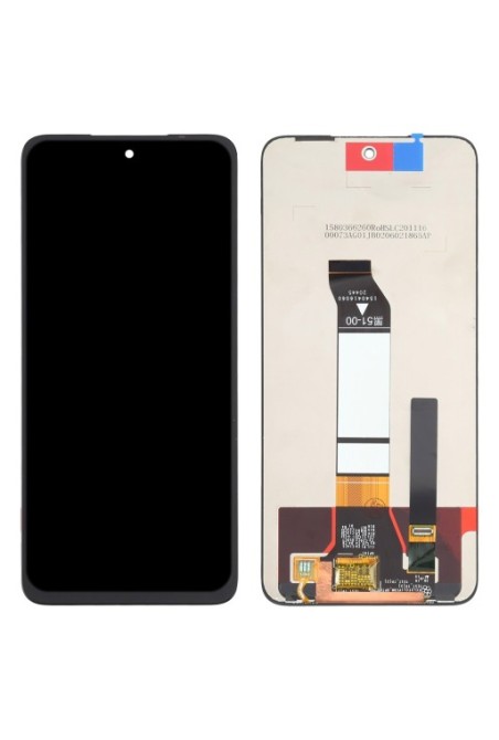 Schermo per Xiaomi Redmi Note 10 5G vetro touch LCD compatibile al 100% - nero