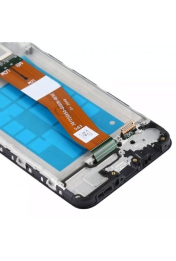 Schermo per Samsung Galaxy A02s originale Samsung: Schermo LCD + Vetro Tattile Service Pack (Versione G) - Nero