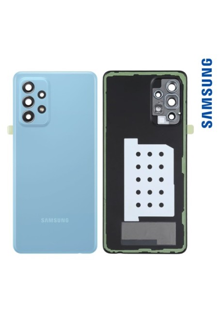 Copribatteria Originale Samsung per Samsung Galaxy A52 A52 5G e A52s Service Pack celeste