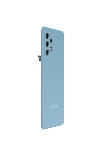 Copribatteria Originale Samsung per Samsung Galaxy A52 A52 5G e A52s Service Pack celeste