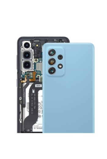 Copribatteria Originale Samsung per Samsung Galaxy A52 A52 5G e A52s Service Pack celeste