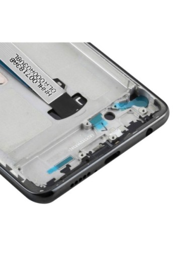 Blocco completo originale Xiaomi Poco X3: Schermo LCD + Vetro Tattile + Alloggio Service Pack - Nero