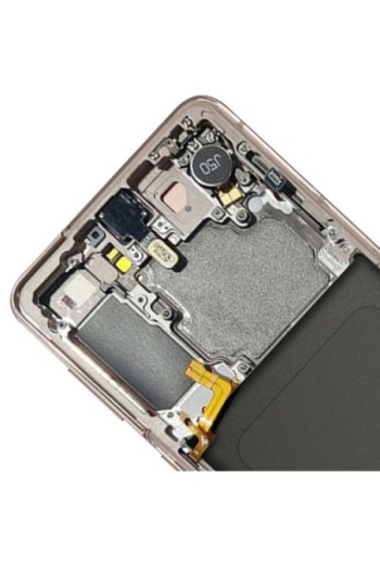 Blocco completo originale Samsung Galaxy S21: schermo lcd + vetro tattile Service Pack - Phantom Violet