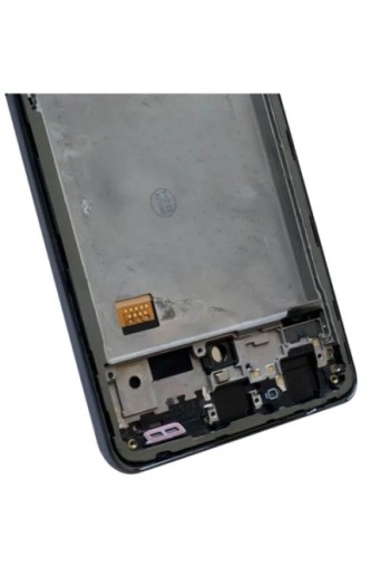 Blocco completo originale Samsung Galaxy A72: Schermo LCD + Vetro Tattile Service Pack - Awesome Blue