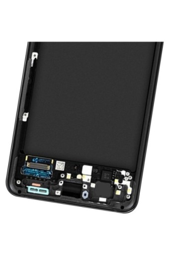 Blocco completo originale Samsung Galaxy S21 Plus: schermo lcd + vetro tattile Service Pack - Phantom Gray