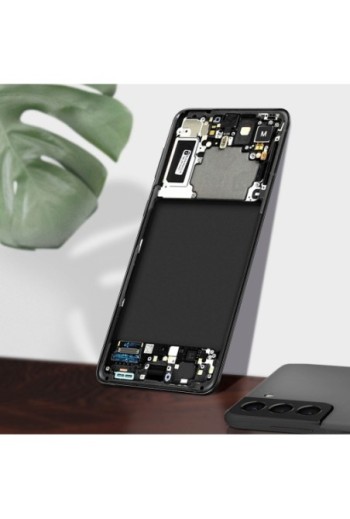 Blocco completo originale Samsung Galaxy S21 Plus: schermo lcd + vetro tattile Service Pack - Phantom Gray