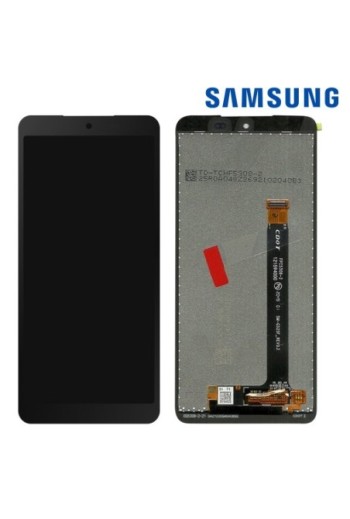 Schermo LCD Samsung Xcover 5 + Vetro Tattile originale Samsung - Black