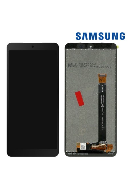 Schermo LCD Samsung Xcover 5 + Vetro Tattile originale Samsung - Black