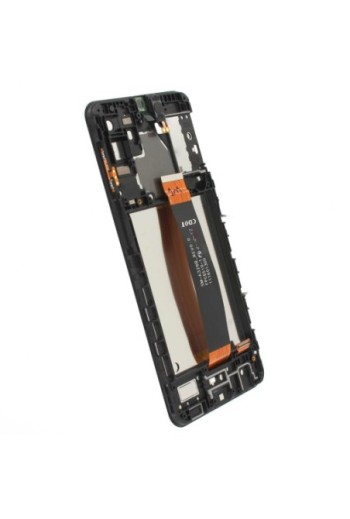 Blocco completo originale Samsung Galaxy A32 5G: Schermo LCD + Vetro Tattile Service Pack - Awesome Black