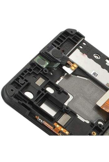 Blocco completo originale Samsung Galaxy A32 5G: Schermo LCD + Vetro Tattile Service Pack - Awesome Black