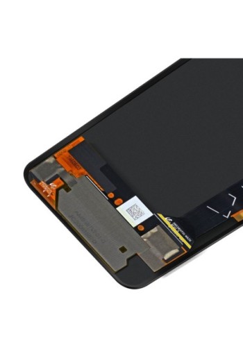 Schermo LCD per Google Pixel 4A + Vetro Tattile originale Google Service Pack - Nero