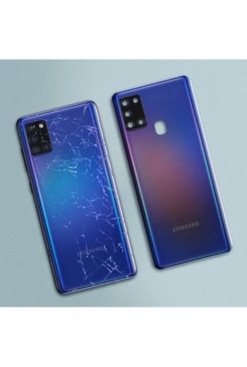 Copri Batteria Originale Samsung Galaxy A21s - blu