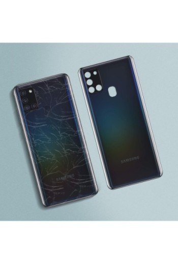 Copri Batteria Originale Samsung Galaxy A21s - Nero