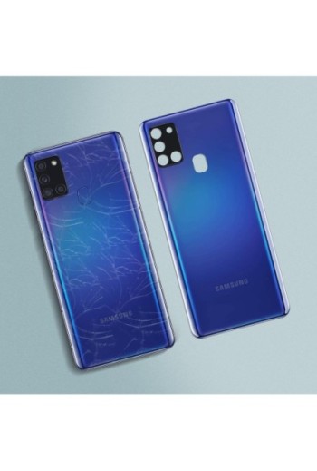 Copri Batteria sostitutivo Samsung Galaxy A21s - blu