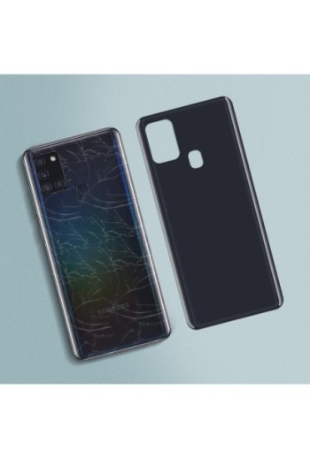 Copri Batteria sostitutivo Samsung Galaxy A21s - Nero