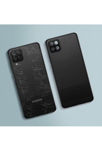 Copri Batteria sostitutivo Samsung Galaxy A12 - Nero