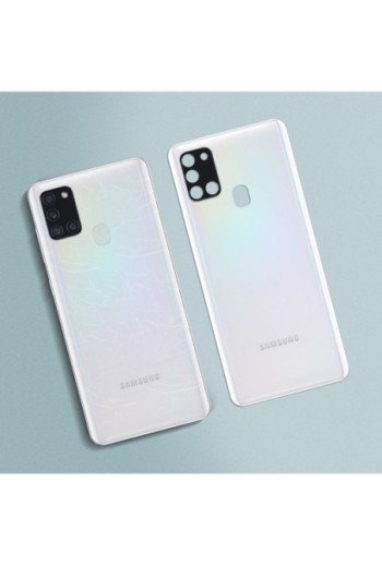 Copri Batteria Originale Samsung Galaxy A21s - bianco
