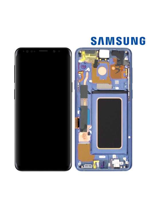 Schermo LCD + Touch Screen Samsung Galaxy S9 Plus 100% originale – Polaris Blue
