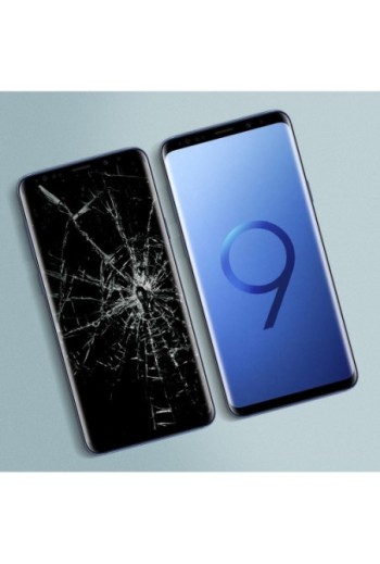 Schermo LCD + Touch Screen Samsung Galaxy S9 Plus 100% originale – Polaris Blue