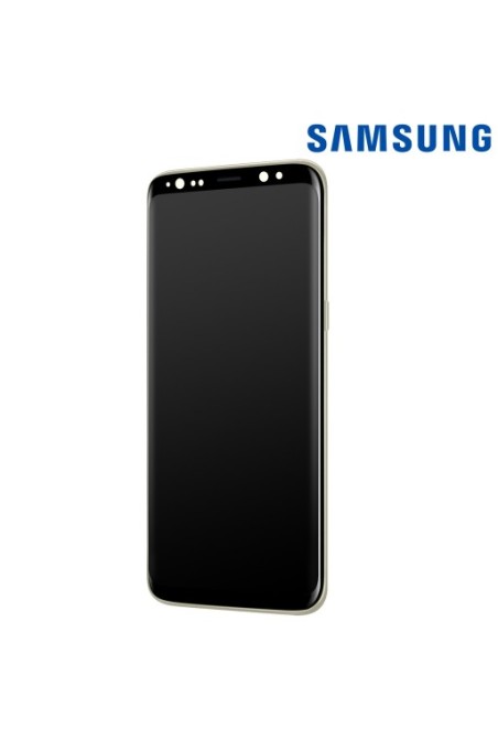 Schermo LCD + Touch Screen Samsung Galaxy S8 100% originale – oro