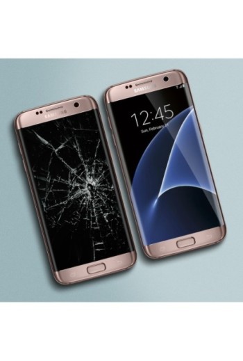 Schermo LCD + Touch Screen Samsung Galaxy S7 Edge 100% originale – rosa