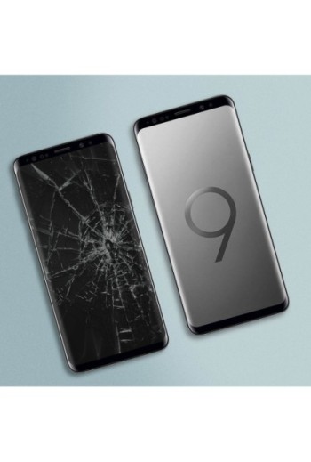 Schermo LCD + Touch Screen Samsung Galaxy S9 100% originale – argento