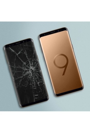 Schermo LCD + Touch Screen Samsung Galaxy S9 100% originale – oro