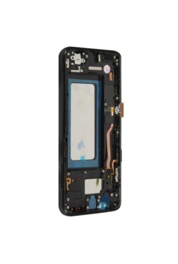 Schermo LCD per Samsung S8 compatibile - vetro touchscreen AMOLED cornice midnight black