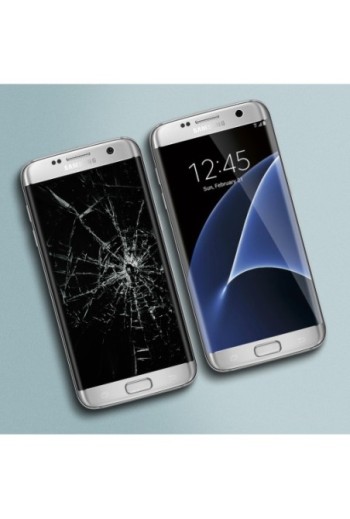 Schermo LCD + Touch Screen Samsung Galaxy S7 Edge 100% originale – argento