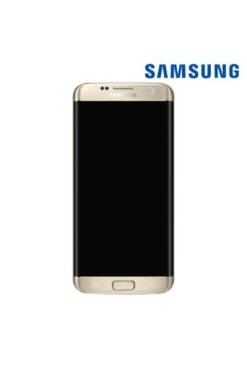 Schermo LCD + Touch Screen Samsung Galaxy S7 Edge 100% originale – oro