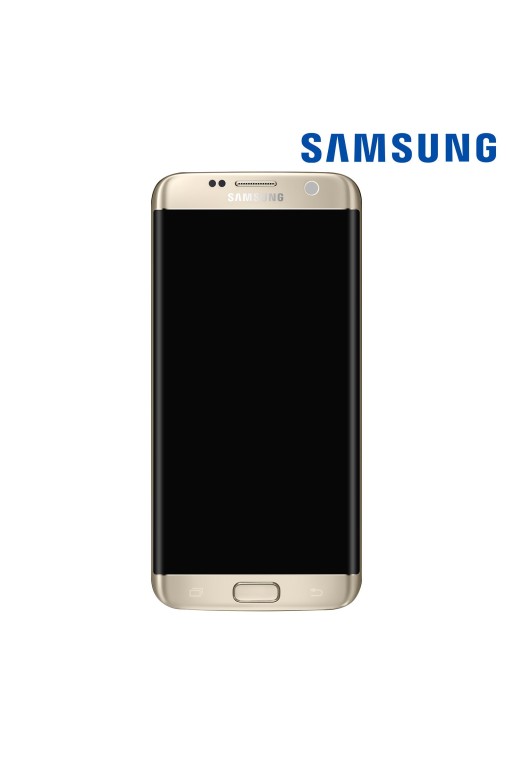 Schermo LCD + Touch Screen Samsung Galaxy S7 Edge 100% originale – oro
