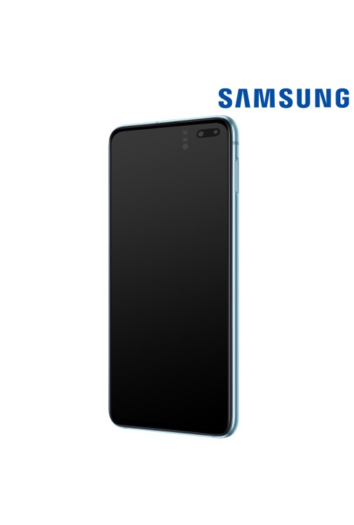Schermo LCD + Touch Screen Samsung Galaxy S10 Plus 100% originale – azzurro