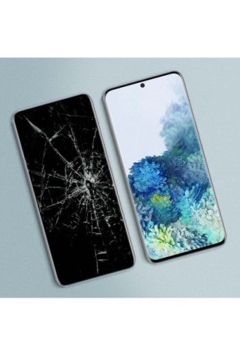 Schermo LCD + Touch Screen Samsung Galaxy S20 100% originale – azzurro