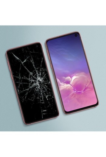 Schermo LCD + Touch Screen Samsung Galaxy S10 100% originale – rosso