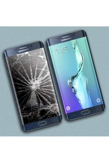 Schermo LCD + Touch Screen Samsung Galaxy S6 Edge 100% originale – nero