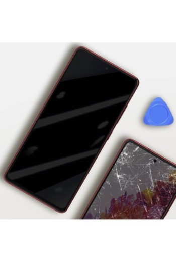 Schermo LCD + Touch Screen Samsung Galaxy S20 FE 5G 100% originale – rosso