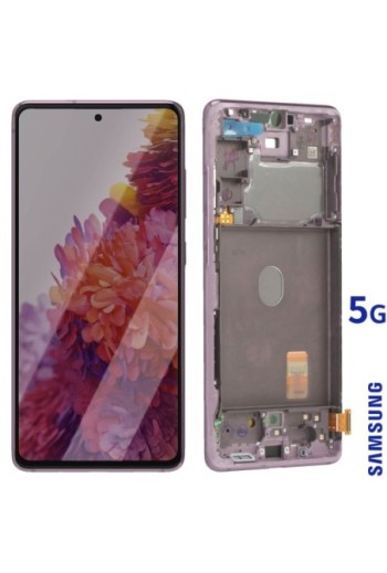 Schermo LCD + Touch Screen Samsung Galaxy S20 FE 5G 100% originale – viola