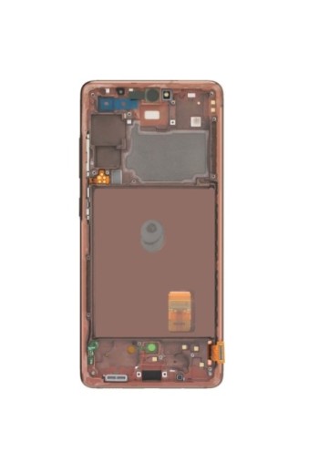 Schermo LCD + Touch Screen Samsung Galaxy S20 FE 5G 100% originale – arancione
