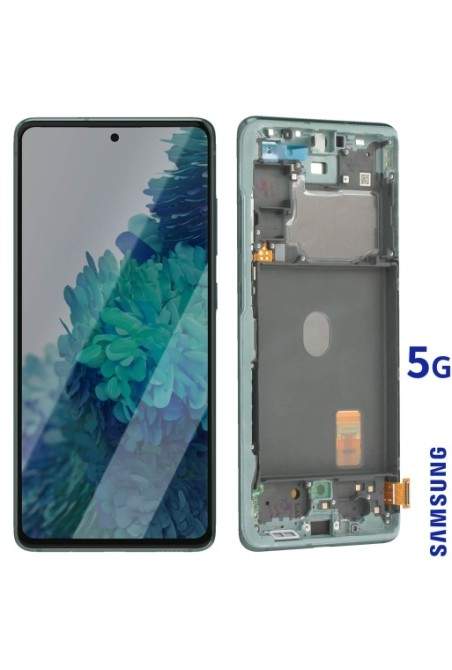Schermo LCD + Touch Screen Samsung Galaxy S20 FE 5G 100% originale – verde