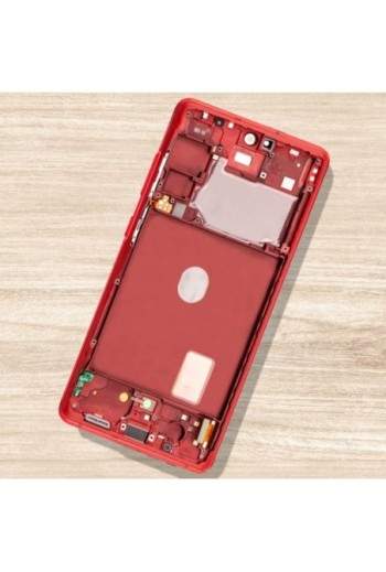 Schermo LCD + Touch Screen Samsung Galaxy S20 FE 4G 100% originale – rosso