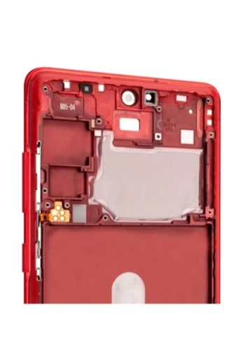 Schermo LCD + Touch Screen Samsung Galaxy S20 FE 4G 100% originale – rosso