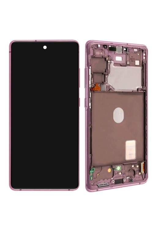 Schermo LCD + Touch Screen Samsung Galaxy S20 FE 4G 100% originale – viola