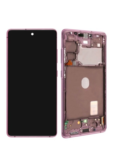 Schermo LCD + Touch Screen Samsung Galaxy S20 FE 4G 100% originale – viola