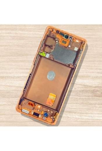 Schermo LCD + Touch Screen Samsung Galaxy S20 FE 4G 100% originale – arancione