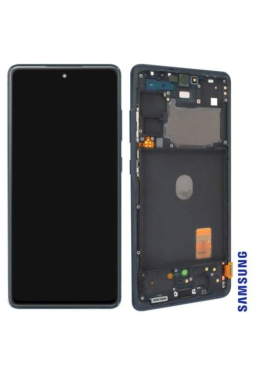 Schermo LCD + Touch Screen Samsung Galaxy S20 FE 4G 100% originale – azzurro