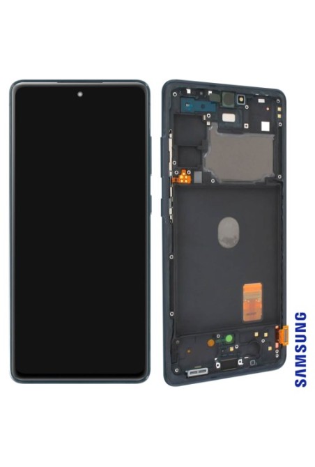 Schermo LCD + Touch Screen Samsung Galaxy S20 FE 4G 100% originale – azzurro