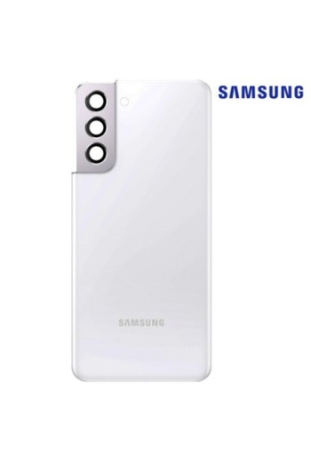 Copribatteria / Facciata posteriore per Samsung Galaxy S21 ricambio Originale Samsung – bianco