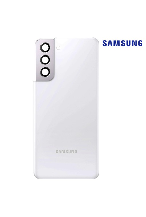 Copribatteria / Facciata posteriore per Samsung Galaxy S21 ricambio Originale Samsung – bianco