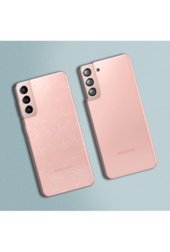 Copribatteria / Facciata posteriore per Samsung Galaxy S21 ricambio Originale Samsung – rosa gold